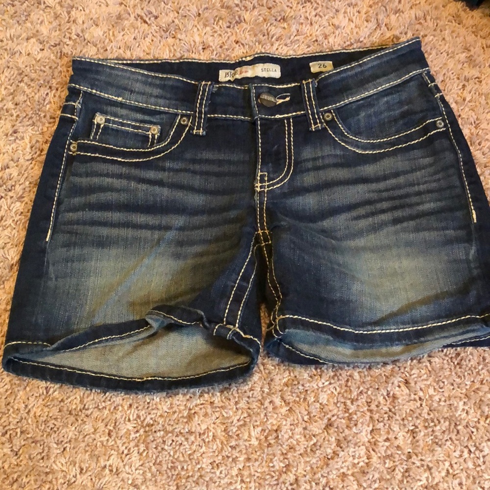 BKE denim shorts